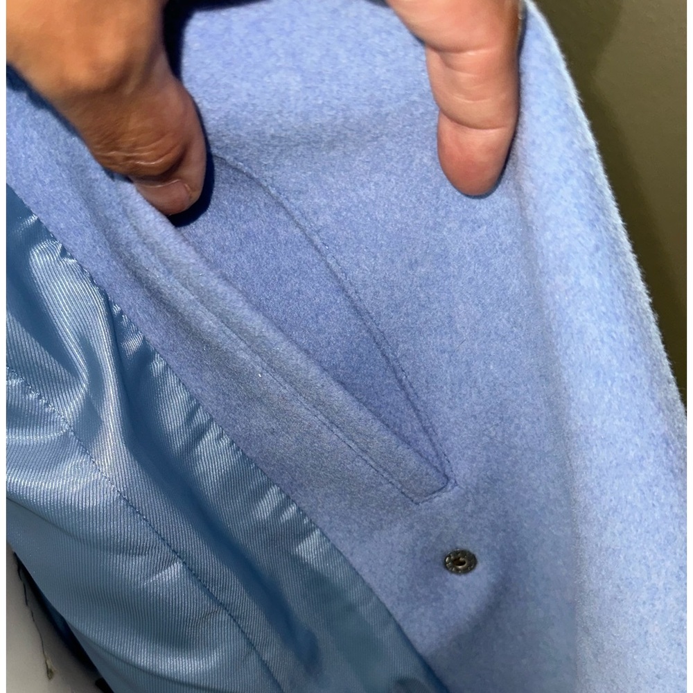 Cole Haan Light Blue Coat - Picture 4 of 5